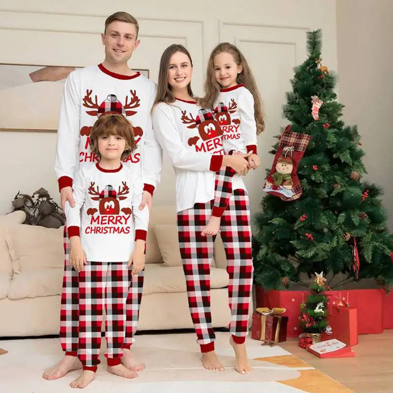 Christmas Family Matching Loungewear Pajamas Set