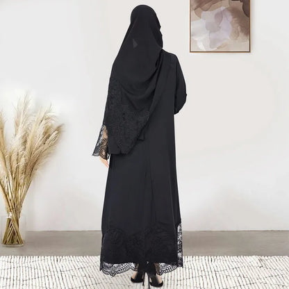Eid Ramadan Wedding Embroidery Abaya Dress
