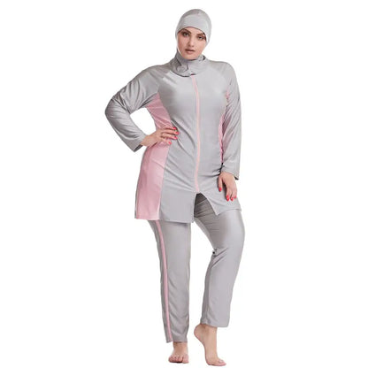 Plus Size Burkinis Swimsuit Muslim Swimwear Women
