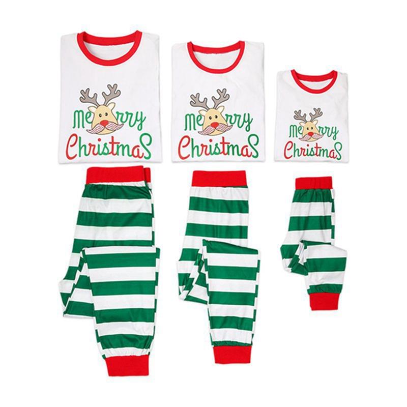 Cute Nighty Sleepwear Clothes Christmas Pajamas For The Family